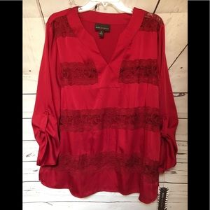 NWT Dana Buchman XL Grand Finale Chili Pepper Top